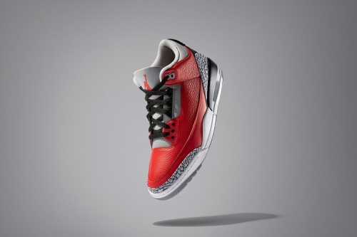 Air Jordan 3 Retro 最新配色「Red Cement」官方图辑发布