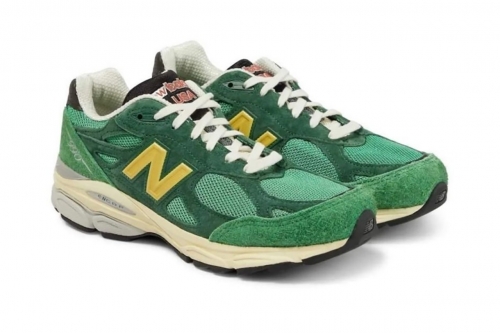 New Balance 990v3 推出全新 Green/Yellow 配色鞋款