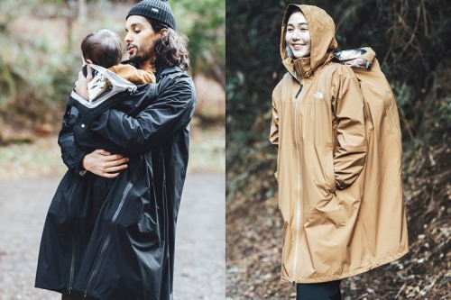 The North Face Japan 推出全新「育婴型」防水大衣 MTY Pickapack Rain Coat