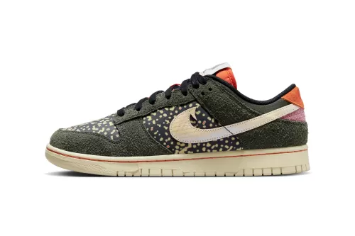 Nike Dunk Low 最新配色「Rainbow Trout」鞋款正式发布