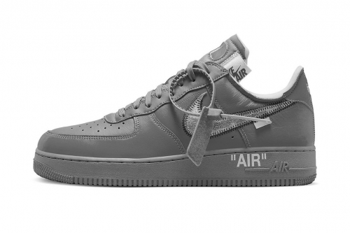 Off-White™ × Nike Air Force 1「Grey」全新配色鞋款或将为法国独占发售