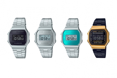 Casio 推出 80 年代复古风金属腕表系列