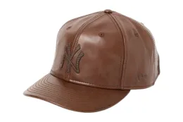BEAMS 以优质牛皮重塑 New Era 9FIFTY，随佩戴时光养出独特质感