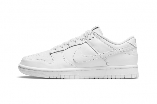 Nike Dunk Low 最新配色「Triple White」鞋款官方图辑公布