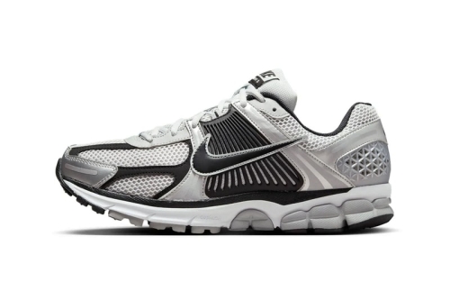 Nike Zoom Vomero 5 全新配色「Metallic Silver/Black」鞋款官方图辑正式发布