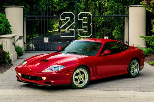 JOOPITER 与 CURATED 宣布拍卖 Michael Jordan 的 1997 年 Ferrari 550 Maranello