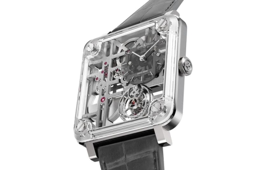 机械美学成主角:Bell & Ross BR-X3 Tourbillon Micro-Rotor 镂空腕表