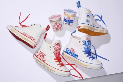 Converse 携手 Nissin 日清食品推出全新联名系列鞋款