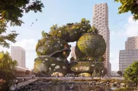 建筑邂逅景观：MVRDV 凭 Shift Embassy 方案夺冠