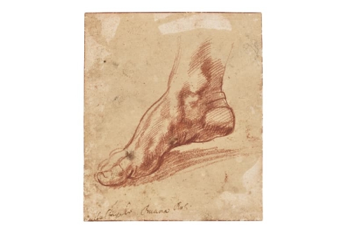 掌心大小的 Michelangelo 脚部素描拍出 2720 万美元,刷新拍卖纪录