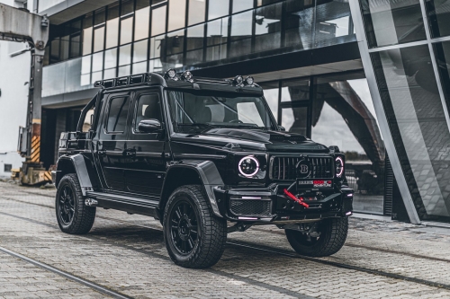 Brabus 发表全新「极黑化」Mercedes-AMG G63 货卡改装车型