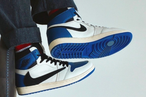 Travis Scott × fragment design × Air Jordan 1 High 三方联名鞋款大作发售日期公 ...