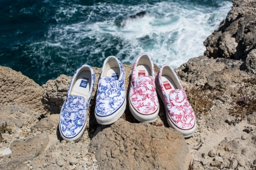 Opening Ceremony × Vans 全新联名 Slip-On「Toile Pack」登场