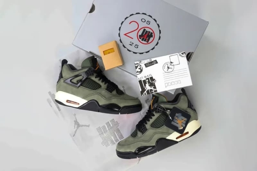 传奇归来!率先近赏 UNDEFEATED × Air Jordan 4 最新联乘鞋款