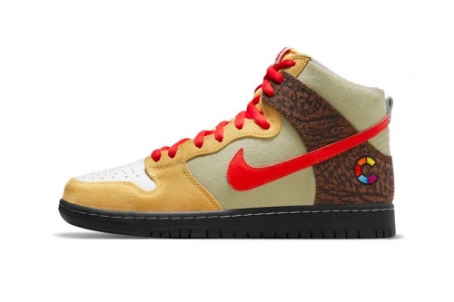 率先揭露 Nike SB Dunk High × Color Skates 最新「Kebab and Destroy」联名鞋款