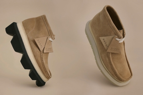 sacai × Clarks Originals Wallabee 最新联名鞋款正式登场