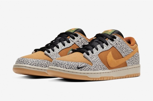 期待度爆表－Nike SB Dunk Low 经典配色「Safari」官方图辑正式发布