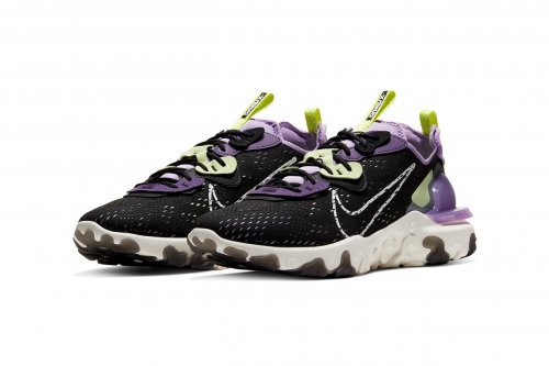 Nike React Vision 全新配色「Gravity Purple」、「HONEYCOMB」鞋款正式发布