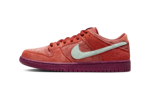 Nike SB Dunk Low 最新配色「Mystic Red」鞋款官方图辑、发售情报公开