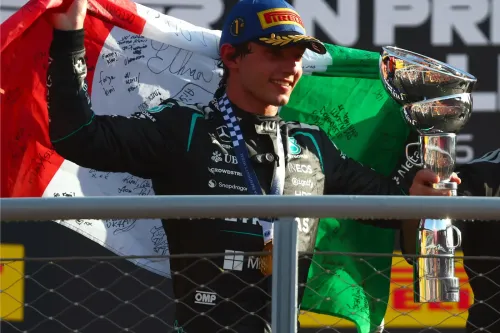 Kimi Antonelli 主场夺得意大利大奖赛冠军,成 Monza 60 年来首位意大利冠军车手