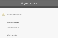 YEEZY 官方网站因违反 Shopify 平台守则而被移除