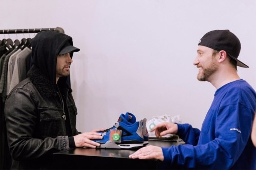 Eminem 亲自展示 Air Jordan 4「Encore」全新复刻版本？