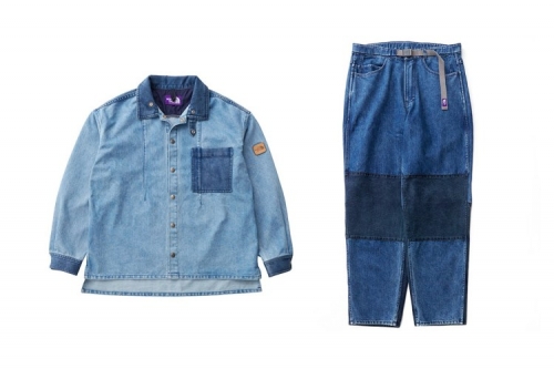 The North Face Purple Label 推出「Broken Twill Denim」丹宁系列