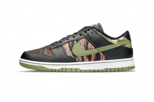 率先近赏 Nike Dunk Low 全新「Crazy Camo」、「Multi Camo」版本鞋款