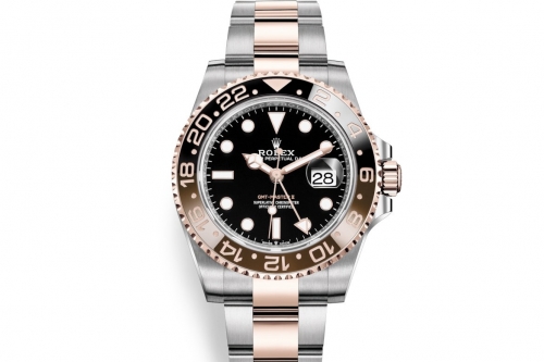 Rolex 为 GMT-Master II 推出全新「Everose Rolesor」版本