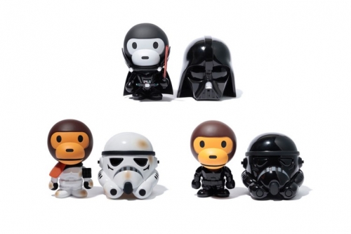 A Bathing Ape × Medicom Toy 限量版《Star Wars》角色 Baby Milo 人偶系列