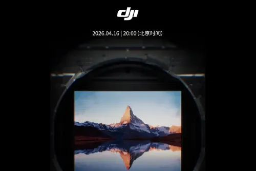大疆 DJI Pocket 4 官宣 4 月 16 日发布