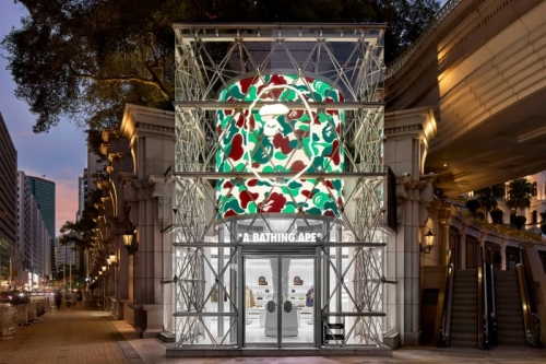 BAPE 进驻香港 1881 Heritage,打造全球首间全白概念店兼 café
