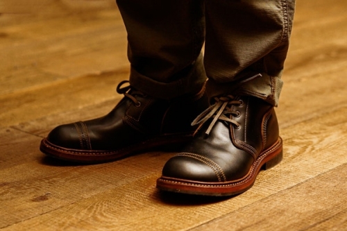 近赏 Red Wing × Nigel Cabourn B-5 Chukka 联名靴款