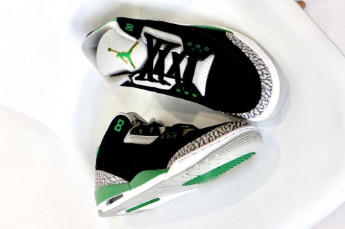 率先预览 Air Jordan 3「Pine Green」鞋款近赏图辑