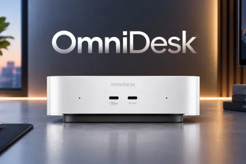 惠普推出 OmniDesk Mini 迷你主机:仅 0.8 升体积,支持最多四台 4K 显示器