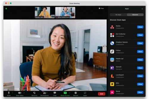 Zoom 正式整合第三方服务到视频会议之中