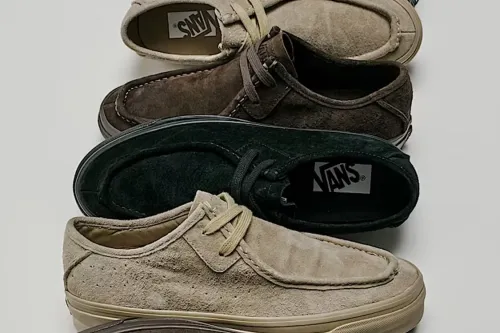 Vans 将 Premium SF Moc Low 打造成华夫格鞋底莫卡辛鞋