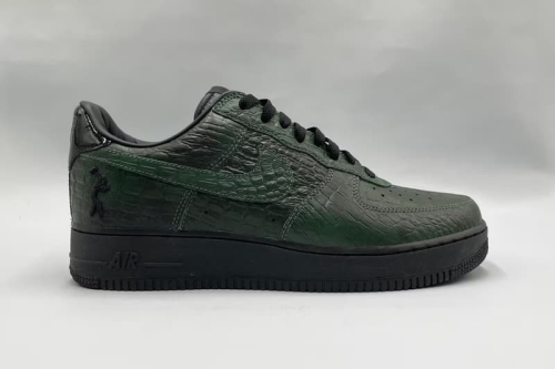 Lil Yachty 率先揭晓全新鳄鱼皮联名版本 Nike Air Force 1 Low 鞋款