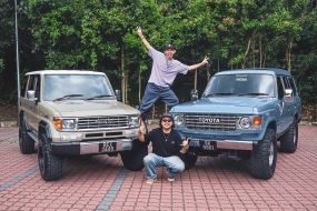 DRIVERS: 小屁孩 Tunway 和 Lawson Lee 分享爱车 Toyota Land Cruiser