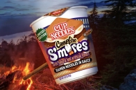 Nissin 日清食品正式推出全新露营口味「Campfire S’mores」杯面