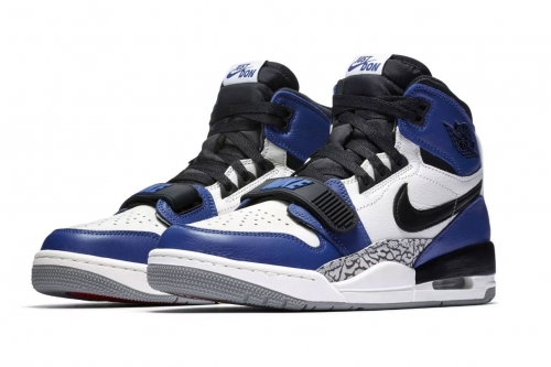 Just Don × Jordan Legacy 312「Storm Blue」联名鞋款官方图片释出