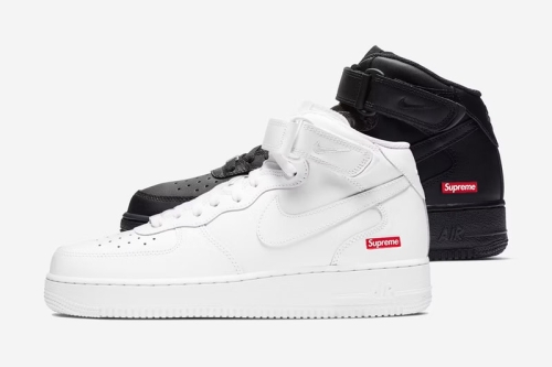 消息称 Supreme × Nike Air Force 1 Mid 最新联名鞋款即将发布