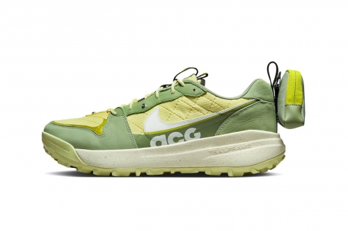 率先近赏「可拆卸后跟袋」版本 Nike ACG Lowcate 新色「Oil Green」鞋款