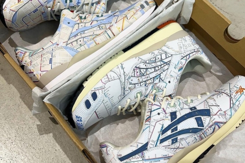 atmos × ASICS GEL-Lyte III 铁路造型联名鞋款曝光