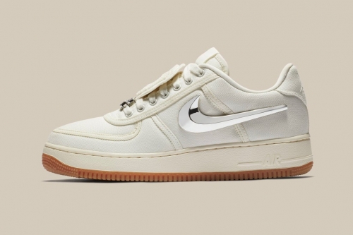 Travis Scott × Nike Air Force 1 全新「Sail」配色鞋款发售日期确定