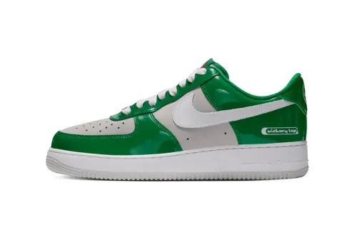 Victory Lap Radio × Nike 打造 Air Force 1 Low 漆皮联乘鞋款「Pine Green」