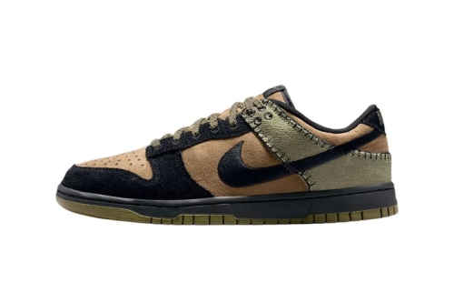 Nike Dunk Low 呈现「Frankenstein」风格拼接设计鞋款
