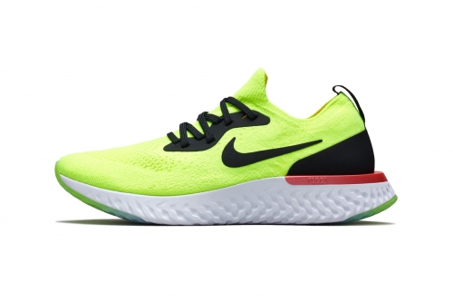 抢先预览 Nike Epic React Flyknit 全新配色设计「Volt」鞋款