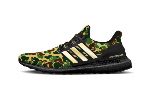 A BATHING APE 将与 adidas 推出全新联名 UltraBOOST 鞋款