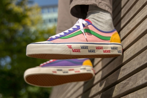 size? 独占 Vans Style 36 全新「Patchwork」配色鞋款